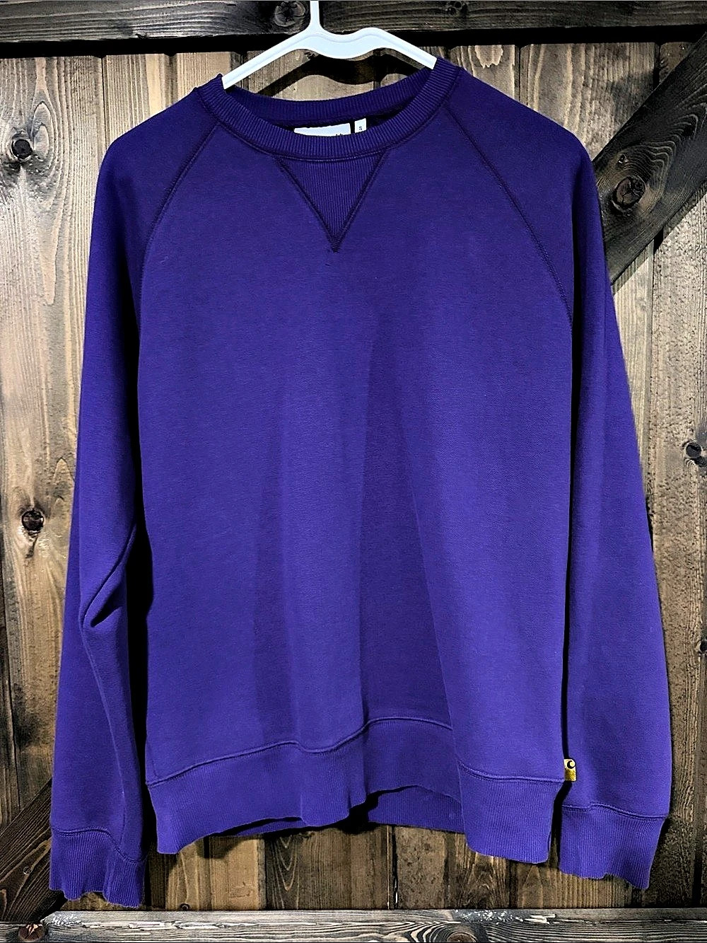 Carhartt Purple Crewneck Sweatshirt Size Small Like New